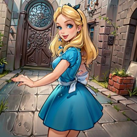 Alice In Wonderland! Disney - SD 1.5 | XL PONY - by YeiyeiArt 